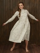 Льняное платье косоворотка Holyrus Эдем - фото 44214