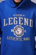 Толстовка Fighting Legend ярко-синяя - вид спереди крупно