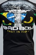 Футболка Badboy Rio Design черная - спина крупно