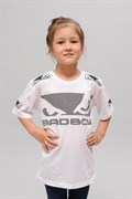 Детская футболка Bad Boy Kids Walk In White - передом