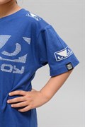 Детская футболка Bad Boy Kids Walk In Blue - правая сторона переда