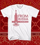 Футболка Olympic From Rusia With Hate