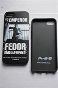 Чехол для iphone 5 М-1 Fedor - чёрный с обоих сторон