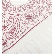 Платок Affliction Logo Paisley - край платка