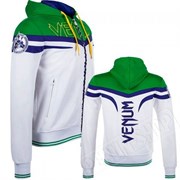 Толстовка Venum Sharp Shogun Hoody - Ice/green - фото 7149