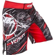 Шорты ММА Venum All Flag Black/Red - фото 7184