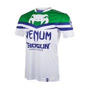 Футболка Venum Shogun UFC161 Edition Dry Fit White/Green - фото 7225