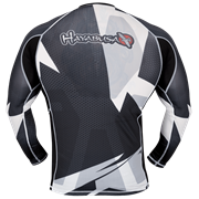 Рашгард Hayabusa Metaru Black/White L/S - фото 7390