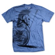 Футболка Ranger Up Spartan Ultra Thin Vintage T-Shirt Blue - фото 7582