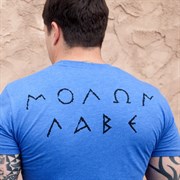 Футболка Ranger Up Spartan Ultra Thin Vintage T-Shirt Blue - фото 7585