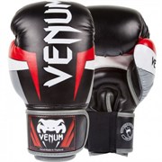 Перчатки боксерские Venum Elite Black/Red/Grey - фото 7938