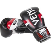 Перчатки боксерские Venum Elite Black/Red/Grey - фото 7940