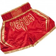 Шорты тайские Venum Korat Red/Gold - фото 7962
