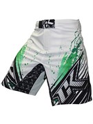 Шорты ММА Contract Killer Stained S2 Shorts - White/Green - фото 7994