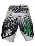 Шорты ММА Contract Killer Stained S2 Shorts - White/Green - фото 7995