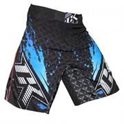 Шорты ММА Contract Killer Stained S2 Shorts - Black/Blue - фото 8002