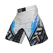 Шорты ММА Contract Killer Stained S2 Shorts - White/Blue - фото 8004