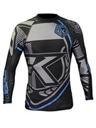 Рашгард Contract Killer Black/Blue L/S - фото 8018