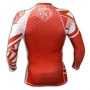 Рашгард Contract Killer Red/White Rashguard L/S - фото 8025