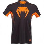 Футболка Venum Hurricane X-fit Black/Orange - фото 8340