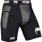 Компрессионные шорты Venum Absolute Dark/Grey - фото 8774