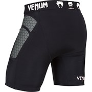 Компрессионные шорты Venum Absolute Dark/Grey - фото 8776