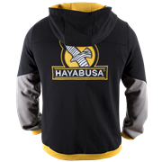 Олимпийка Hayabusa Wingback Hoodie Black/Grey/Yellow - фото 8928