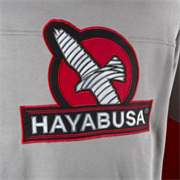 Олимпийка Hayabusa Wingback Hoodie Grey/Red - фото 8934