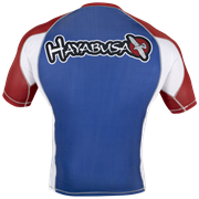 Рашгард Hayabusa Ninja Falcon Blue/Red S/S - фото 8980