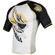 Рашгард Hayabusa Ninja Falcon Black /Yellow S/S - фото 8985